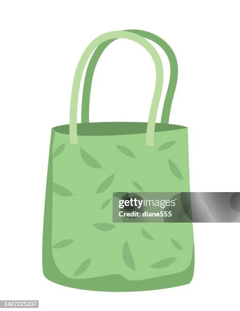 Reusable Grocery Bag Clip Art High Res Illustrations - Getty Images