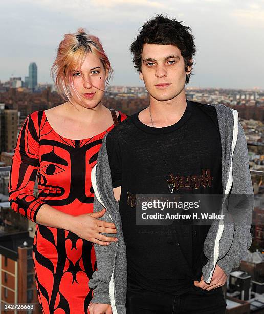 Scout LaRue Willis and Gus Wenner attend the BAM And Paddle8 Celebrate BAM's 150th Anniversary And BAMart Benefit Auctionat The Standard East Village...