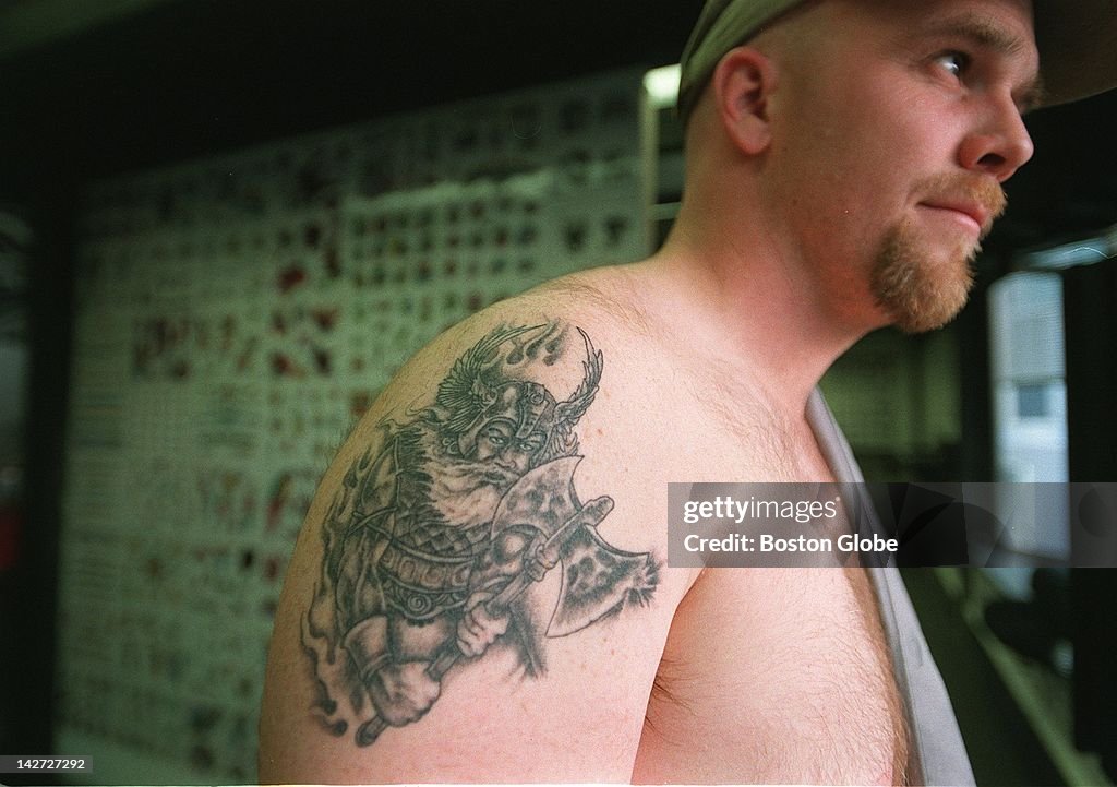 Dennis Johnson's Viking Tattoo