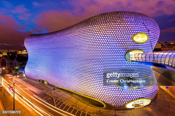 bullring shopping centre, birmingham, england, uk - birmingham skyline stock pictures, royalty-free photos & images