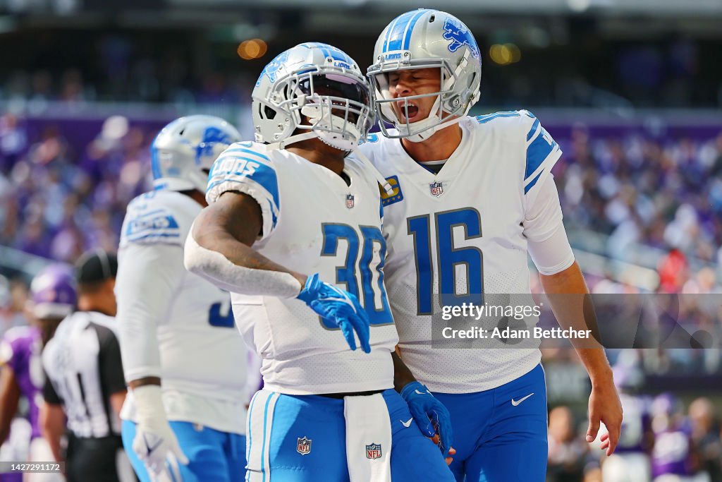 Detroit Lions v Minnesota Vikings