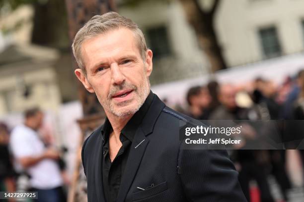 Lambert Wilson attends the UK Premiere of "Mrs Harris Goes To Paris" at Curzon Cinema Mayfair on September 25, 2022 in London, England.