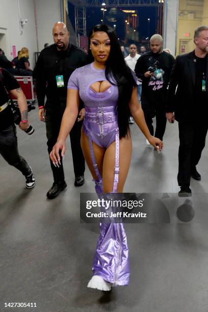 Megan Thee Stallion attends the 2022 iHeartRadio Music Festival at T-Mobile Arena on September 24, 2022 in Las Vegas, Nevada.