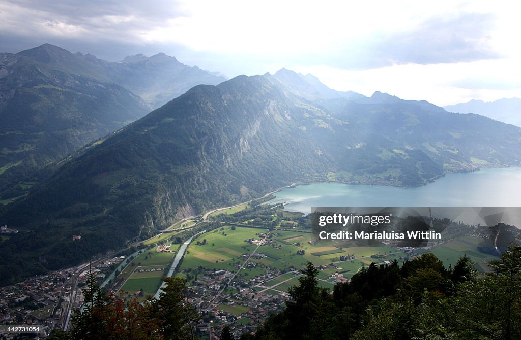 View from Harder Kulm