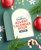 Christmas Advent Calendar Door Opening