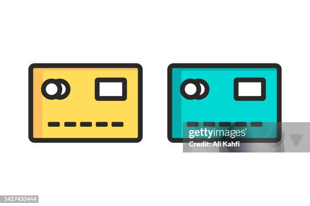 credit, debit card, payment icon - using debit card stock illustrations