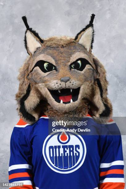 Hunter of the Edmonton Oilers poses for his official headshot for the 2022-2023 season on September 21, 2022 at Rogers Place in Edmonton, Alberta,...