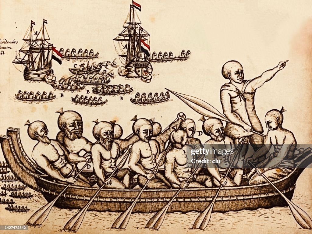Barco maorí