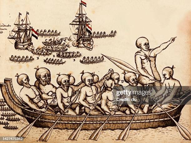 maori boat - maori stock illustrations