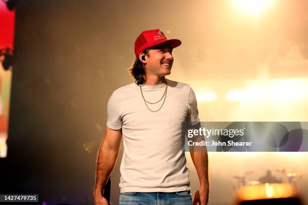 Morgan Wallen performs onstage during Morgan Wallen's Dangerous Tour, Night 2 at Los Angeles' Crypto.com Arena on September 25, 2022 in Los Angeles,...