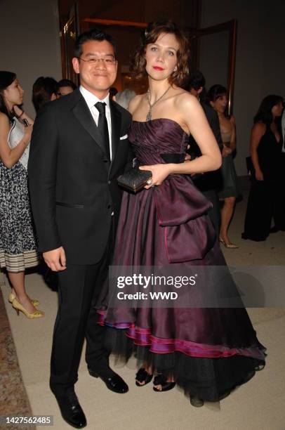 Fashion designer Peter Som and Maggie Gyllenhaal attend the Metropolitan Museum of Art's annual Costume Institute gala in New York City. Gyllenhaal...