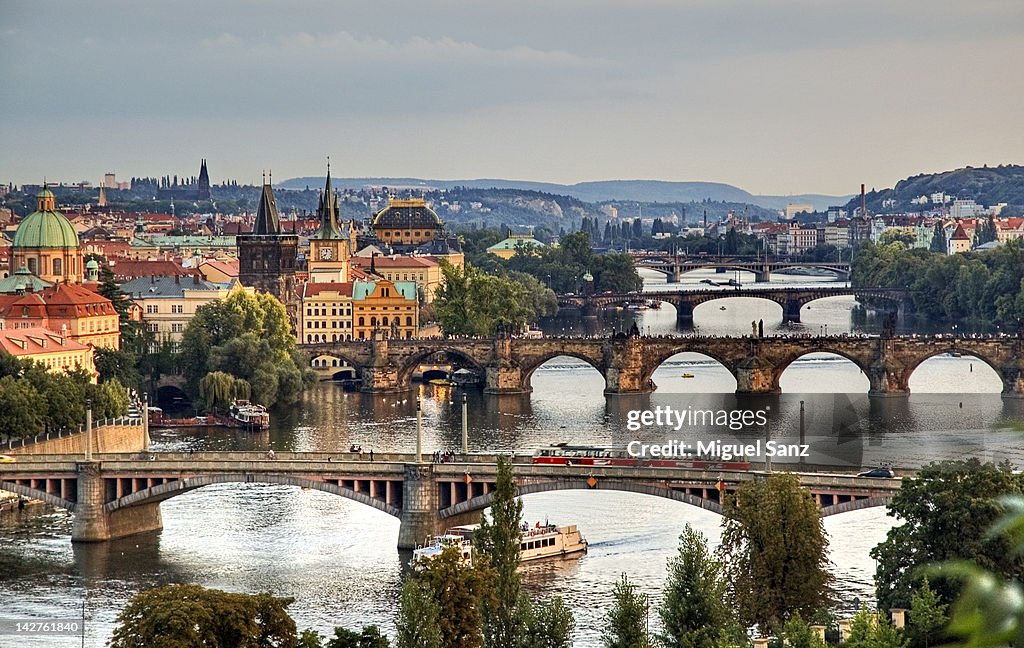 Praha Letna View From Letna To Prague City High-Res Stock Photo - Getty Images