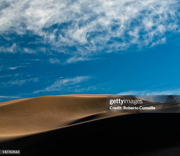 sand dunes - san pedro stock-fotos und bilder