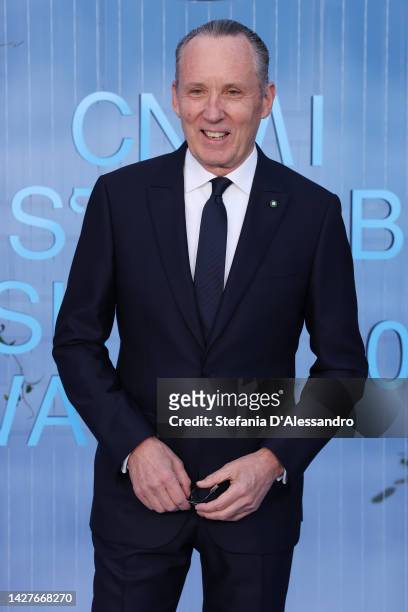 Gildo Zegna attends the CNMI Sustainable Fashion Awards 2022 pink carpet during the Milan Fashion Week Womenswear Spring/Summer 2023 on September 25,...