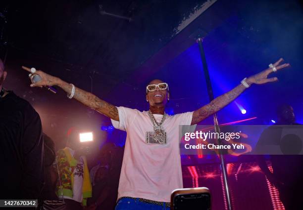 Soulja Boy performs at Sapphire 60 New York on September 25, 2022 in New York City.