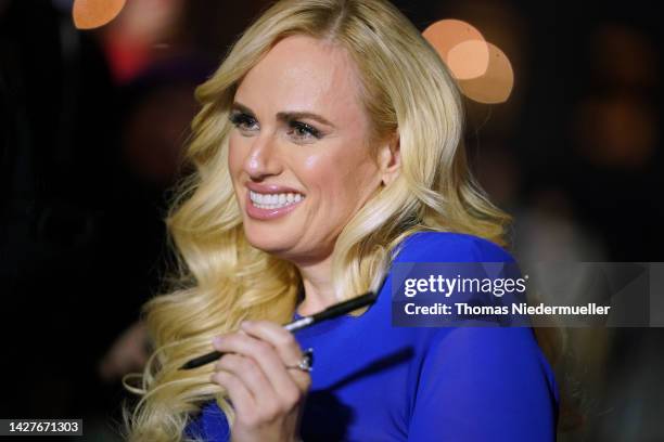 Actress Rebel Wilson attends the premiere of "The Almond And The Seahorse" & Golden Eye Award for Charlotte Gainsbourg during the 18th Zurich Film...