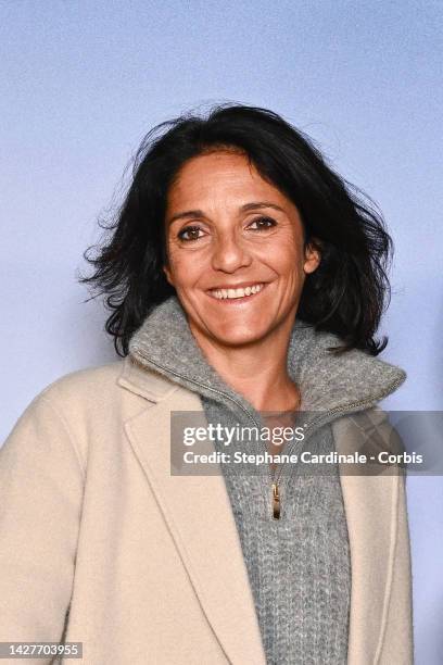 Florence Foresti attends the "Jack Mimoun Et Les Secrets De Val Verde" Premiere at Le Grand Rex on September 26, 2022 in Paris, France.