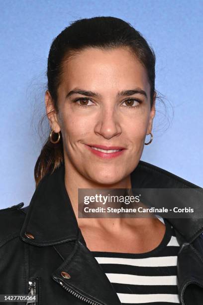 Charlotte Gabris attends the "Jack Mimoun Et Les Secrets De Val Verde" Premiere at Le Grand Rex on September 26, 2022 in Paris, France.