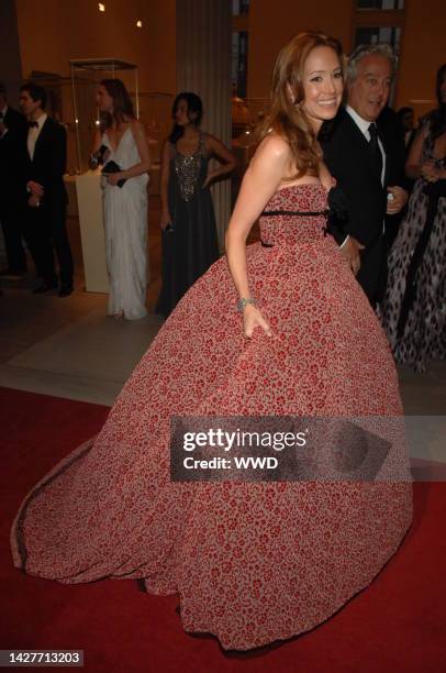 Samantha Boardman Rosen, left, and Aby Rosen attend the Metropolitan Museum of Art's annual Costume Institute gala in New York City. Mrs. Rosen wears...