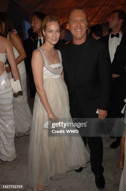 Lauren DuPont and Michael Kors attend the Museum of Modern Art's annual Party in the Garden.