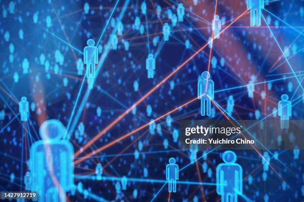 people network communication - custom software abstract stock pictures, royalty-free photos & images