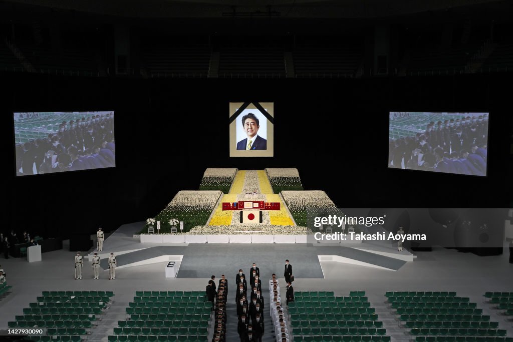 Japan Holds State Funeral For Shinzo Abe