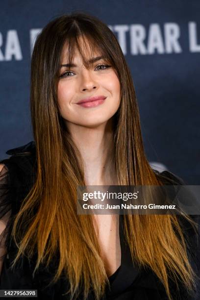 China Suare attends the 'Objetos' photocall at Paz Cinema on September 27, 2022 in Madrid, Spain.