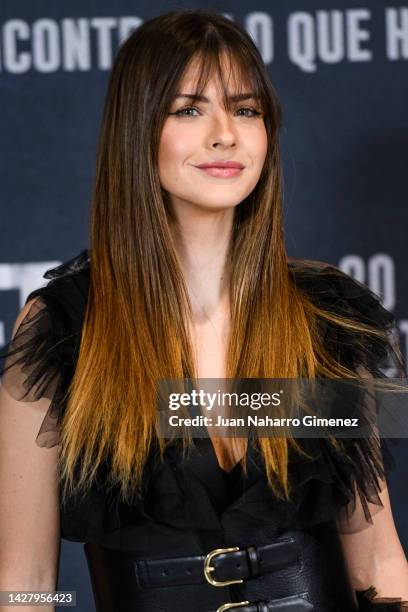 China Suare attends the 'Objetos' photocall at Paz Cinema on September 27, 2022 in Madrid, Spain.