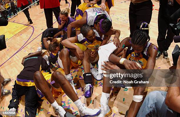 Los Angeles Sparks Wnba Championship Celebration Photos and Premium