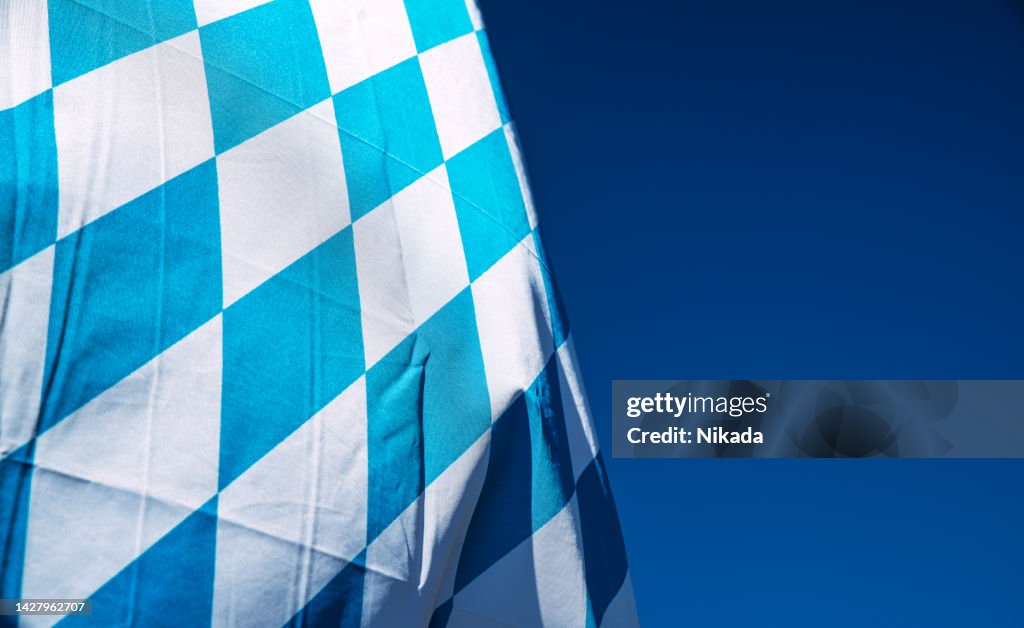 Bavarian Flag, Munich, Bavaria, Germany