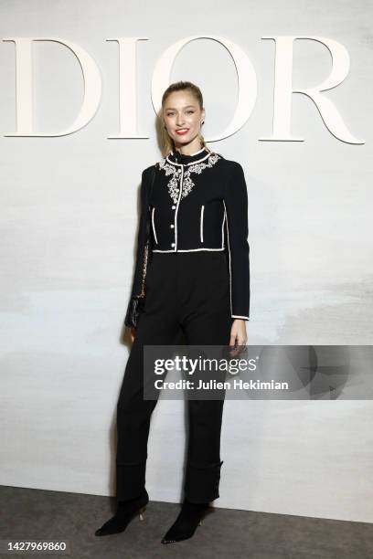 Beatrice Borromeo attends the Christian Dior Womenswear Spring/Summer 2023 show as part of Paris Fashion Week on September 27, 2022 in Paris, France.