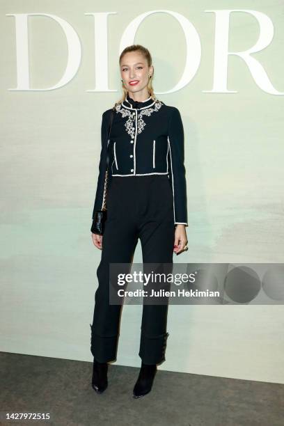Beatrice Borromeo attends the Christian Dior Womenswear Spring/Summer 2023 show as part of Paris Fashion Week on September 27, 2022 in Paris, France.