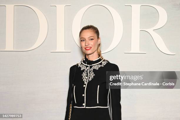 Beatrice Borromeo attends the Christian Dior Womenswear Spring/Summer 2023 show as part of Paris Fashion Week on September 27, 2022 in Paris, France.
