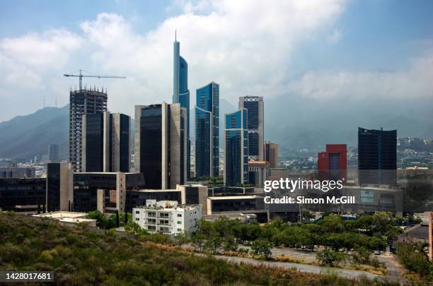 san pedro garza garcía, monterrey, nuevo león, mexico - bundesstaat-nuevo-leon stock-fotos und bilder