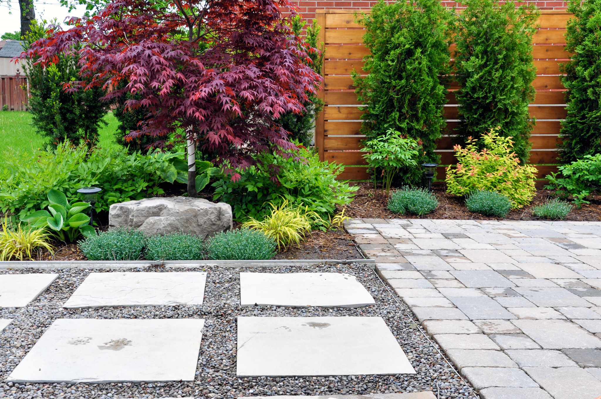 backyard pathway