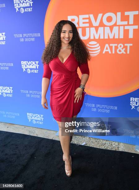 Demetria Obilor attends 2022 Revolt Summit at 787 Windsor on September 25, 2022 in Atlanta, Georgia.