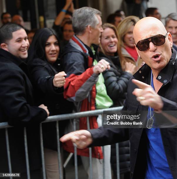 Howie Mandel attends America's Got Talent auditions on April 12, 2012 in New York City.