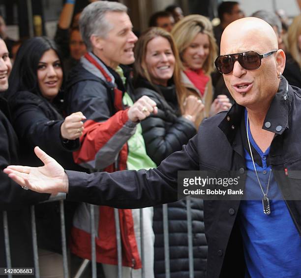 Howie Mandel attends America's Got Talent auditions on April 12, 2012 in New York City.