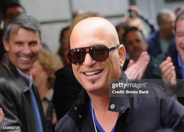 Howie Mandel attends America's Got Talent auditions on April 12, 2012 in New York City.