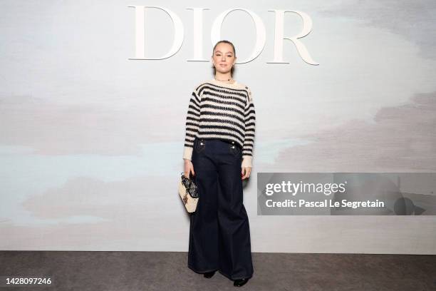 Alexandra of Hanover attends the Christian Dior Womenswear Spring/Summer 2023 show as part of Paris Fashion Week on September 27, 2022 in Paris,...