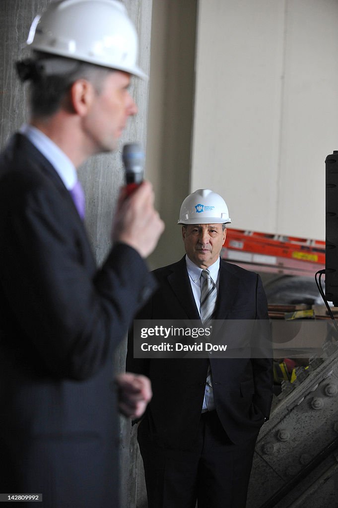 Mikhail Prokhorov Press Conference at Barclays Center