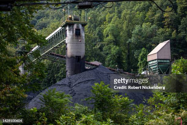 An inactive coal mine is viewed August 29, 2022 near Baileysville, West Virginia. In 2020, West Virginia was the second-largest coal producer in the...