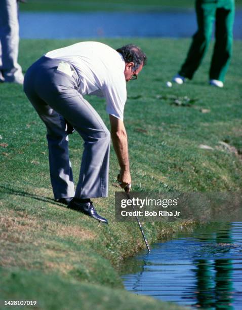 Golfer Van Zannis during Pro Am at La Costa Country Club, January 7, 1986 in Carlsbad, California.