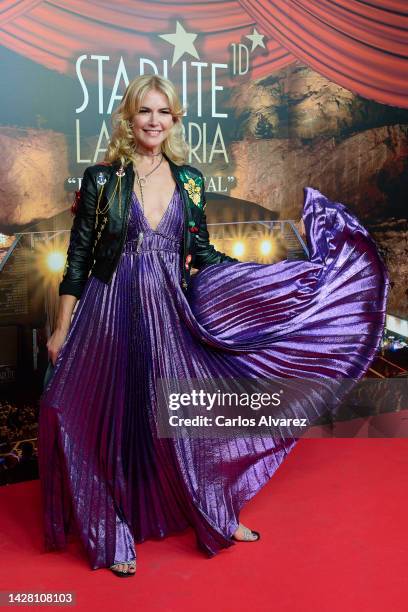 Model Valeria Mazza attends the 'Starlite 1Decada' photocall at the Capitol cinema on September 27, 2022 in Madrid, Spain.