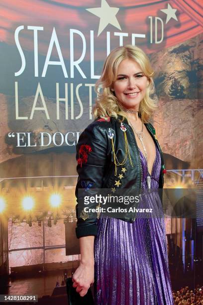 Model Valeria Mazza attends the 'Starlite 1Decada' photocall at the Capitol cinema on September 27, 2022 in Madrid, Spain.