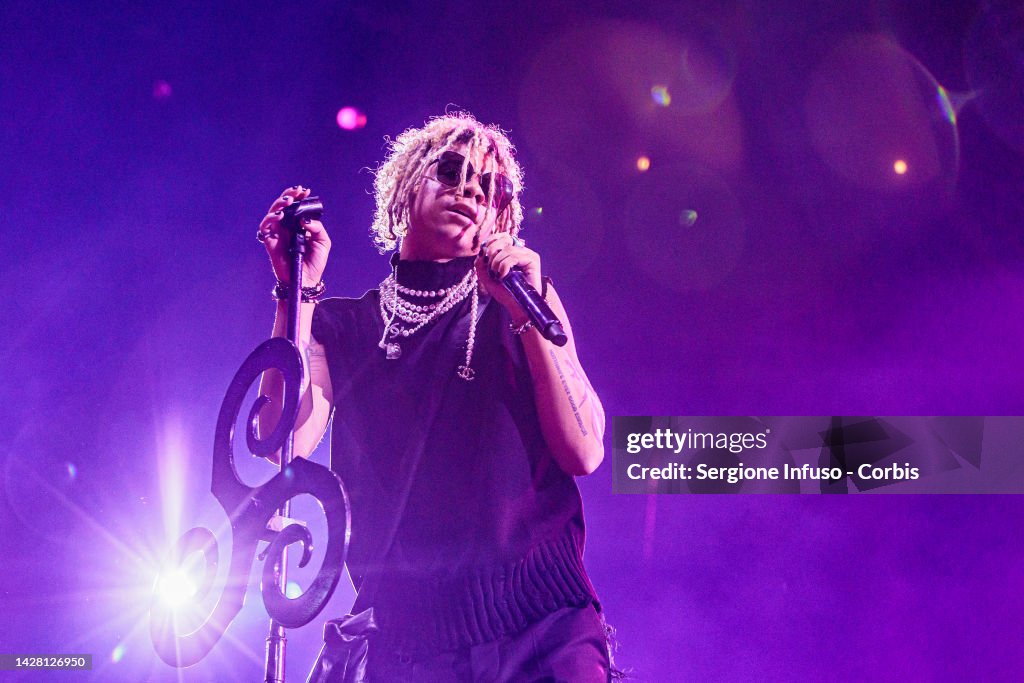 Machine Gun Kelly Performs In Milan