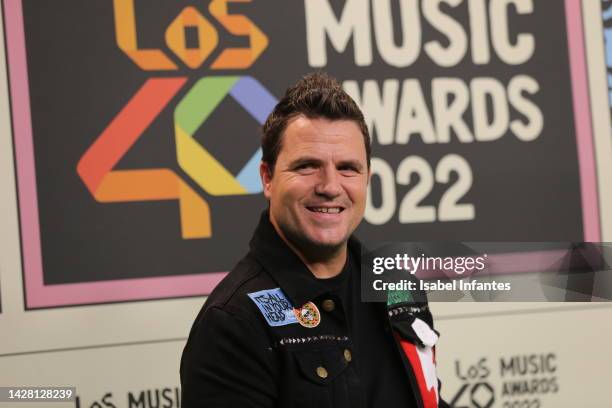 Dani Martin attends the 40 Principales Music Awards Nominees Gala Dinner on September 27, 2022 in Palma de Mallorca, Spain.