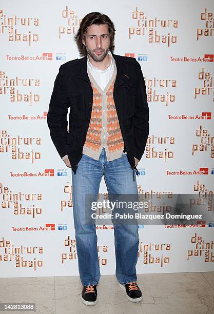 Fernando Ramos attends "De Cintura Para Abajo" Photocall at Circulo de Bellas Artes Theatre on April 12, 2012 in Madrid, Spain.