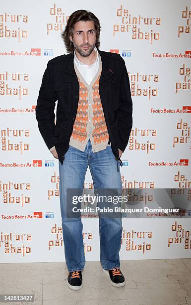 Fernando Ramos attends "De Cintura Para Abajo" photocall at Circulo de Bellas Artes Theatre on April 12, 2012 in Madrid, Spain.