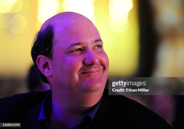 Actor Brian Baumgartner attends the 11th annual Michael Jordan Celebrity Invitational gala at the Aria Resort & Casino at CityCenter March 30, 2012...